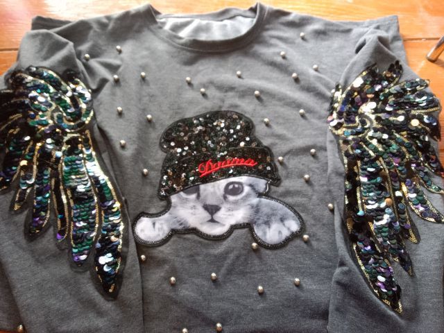 เสื้อแขนยาว 4 ตัว 4 ลาย สาวอก 44-50" รูปที่ 6