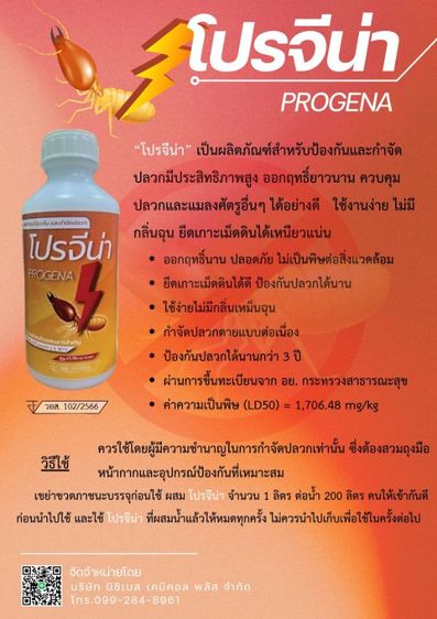 รับกำจัดปลวก ราคาถูกไม่แพง รูปที่ 13