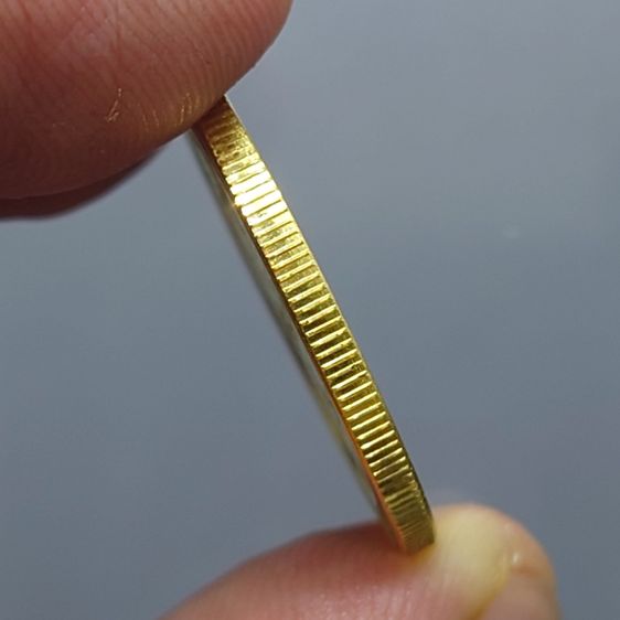 เหรียญทองคำ 6000 บาท (หนัก 15 กรัม) ที่ระลึกเหรียญรางวัลแมกไซไซ ทูลเกล้าฯถวายพระเทพฯ พ.ศ.2534 สร้างน้อย หายาก รูปที่ 5