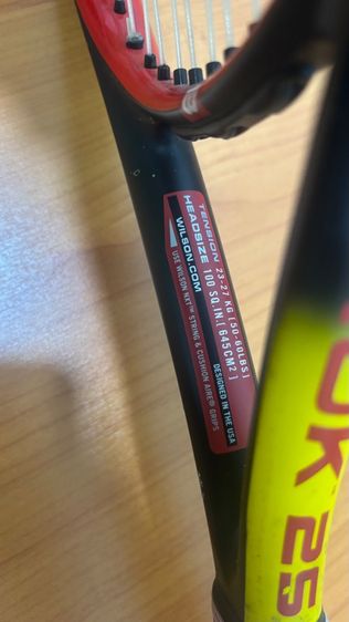 ไม้เทนนิส Wilson ROK 25 รูปที่ 11