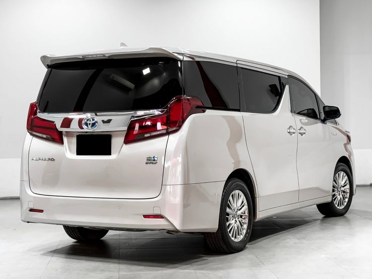Toyota Alphard 2021 2.5 HV G F-Package 4WD Utility-car ไฮบริด เกียร์อัตโนมัติ ขาว รูปที่ 4