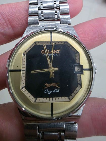 นาฬิกา ยี่ห้อ GALANT สวยหายาก ออโต้ ของใหม่เก่าเก็บ เดิมๆ ใช้งานได้ปกติ หายากวินเทจ พร้อมส่งครับ รูปที่ 2
