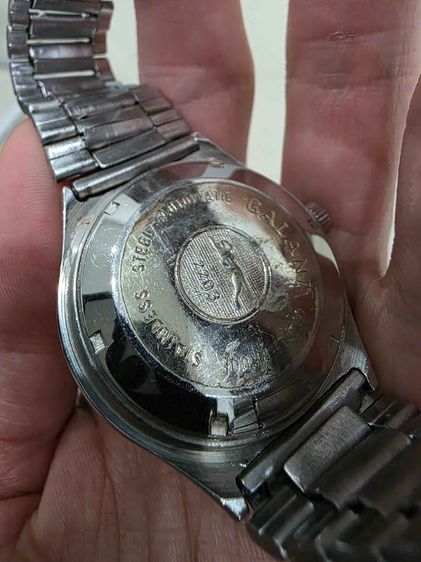 นาฬิกา ยี่ห้อ GALANT สวยหายาก ออโต้ ของใหม่เก่าเก็บ เดิมๆ ใช้งานได้ปกติ หายากวินเทจ พร้อมส่งครับ รูปที่ 7