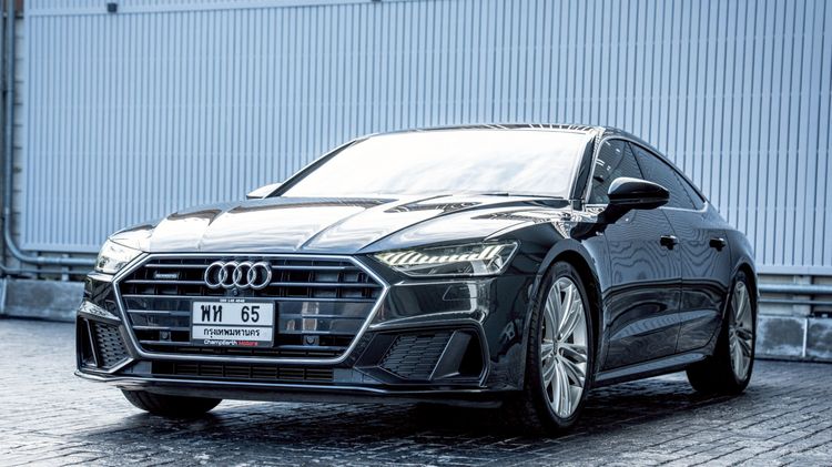 Audi Audi A7 2019 3.0 55 TFSI Quattro S Line 4WD Sedan เบนซิน ไม่ติดแก๊ส เกียร์อัตโนมัติ เทา รูปที่ 3