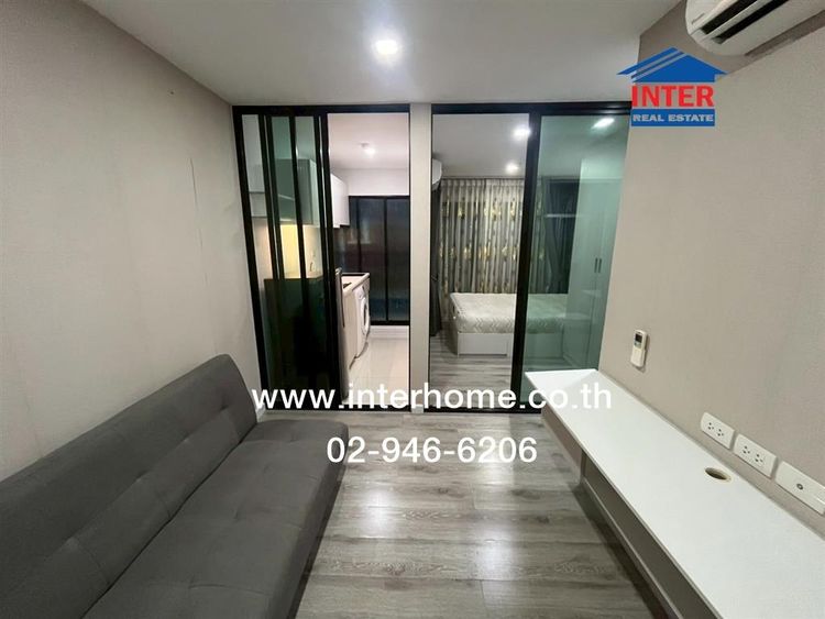 คอนโดมิเนียม 25.33 ตร.ม. พอสไอดี สุขุมวิท107 ซอยแบริ่ง16 ถนนสุขุมวิท107 ถนนสุขุมวิท เมืองสมุทรปราการ สมุทรปราการ รูปที่ 2