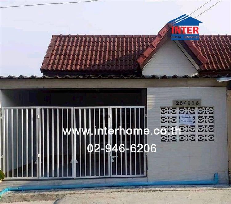 ทาวน์เฮ้าส์ 1 ชั้น 18 ตร.ว. หมู่บ้านเธียรทอง3 ซอยใกล้วัดพระยาปลา ถนนประชาสำราญ เขตหนองจอก กรุงเทพมหานคร