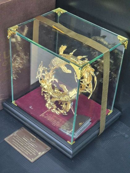 ปลาคราฟมงคลชุบทอง Cubic Gems รุ่น SHO-961 GB พร้อมกล่อง ของใหม่ยังไม่แกะ เหมาะตั้งโชว์ ให้ของขวัญ รูปที่ 9