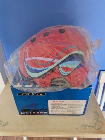 หมวกกันน็อคกีฬา  Helmet  Extreme Sport หรือหมวกปั่น สีแดง ขนาด L มือ 1 950 เหลือ 550 รวมส่ง รูปที่ 7