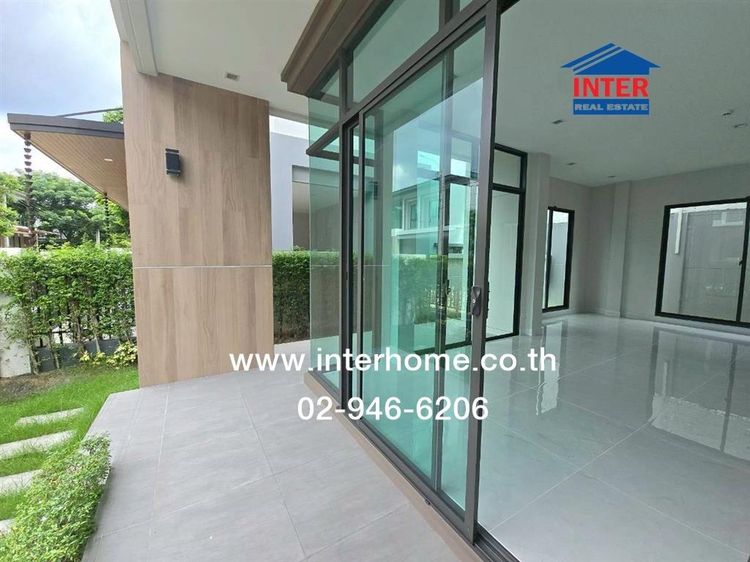 บ้านเดี่ยว 2 ชั้น 54.2 ตร.ว. หมู่บ้านบางกอกบูเลอวาร์ด รามคำแหง - วงแหวน ใกล้แยกมีสทีน ถนนราษฎร์พัฒนา ถนนรามคำแหง เขตสะพานสูง กรุงเทพมหานคร รูปที่ 2