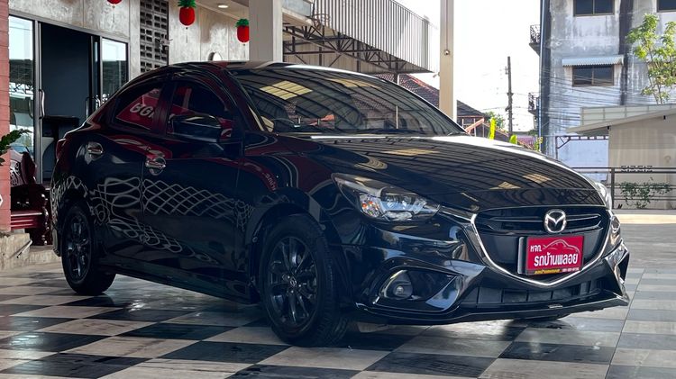 Mazda Mazda 2 2019 1.3 High Connect Sedan เบนซิน ไม่ติดแก๊ส เกียร์อัตโนมัติ ดำ รูปที่ 3