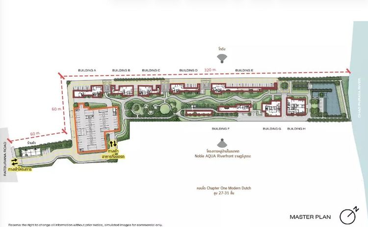 Noble Development ไม่อนุญาต มีบางส่วน 2025 ขายดาวน์คอนโด Nue Riverest ตึก A ชั้น 26 , 1 ห้องนอน 31 Sqm. (เจ้าของขายเอง) รูปที่ 2