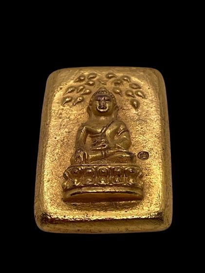 พระกริ่งชัยวัฒน์พิมพ์ปกโพธิ์ หลังตอกโค้ด ครุฑ 2408 เปียกทอง ขนาดองค์เท่าพระพิมพ์คะแนน รูปที่ 4