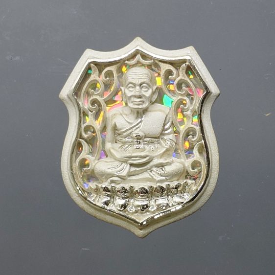 เหรียญหลวงปู่ทวด เนื้อเงิน รุ่นมงคลบารมี วัดประสาทบุญญาวาส พิมพ์อาร์ม เล็ก ขนาด 2 เซน พ.ศ.2545 พร้อมกล่องเดิม รูปที่ 3