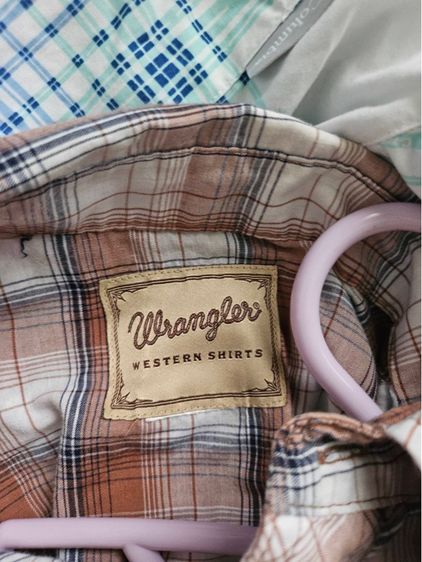 Wrangler Western Shirt มือสองแท้ คาวบอยวินเทจสุดเท่ ขายเพียง 350 บาท รูปที่ 3
