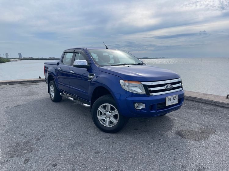 Ford Ranger 2012 2.2 Hi-Rider XLT Pickup ดีเซล ไม่ติดแก๊ส เกียร์อัตโนมัติ น้ำเงิน รูปที่ 3