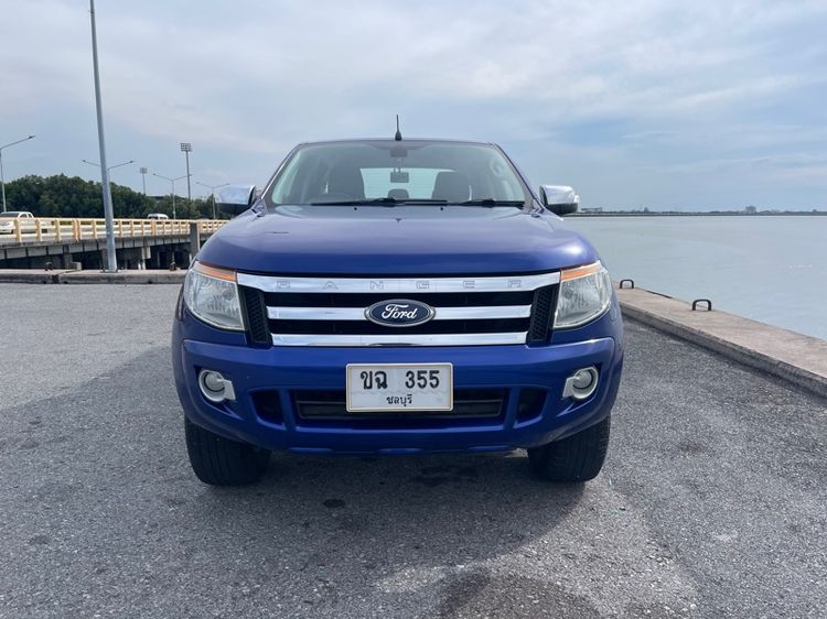 Ford Ranger 2012 2.2 Hi-Rider XLT Pickup ดีเซล ไม่ติดแก๊ส เกียร์อัตโนมัติ น้ำเงิน รูปที่ 2