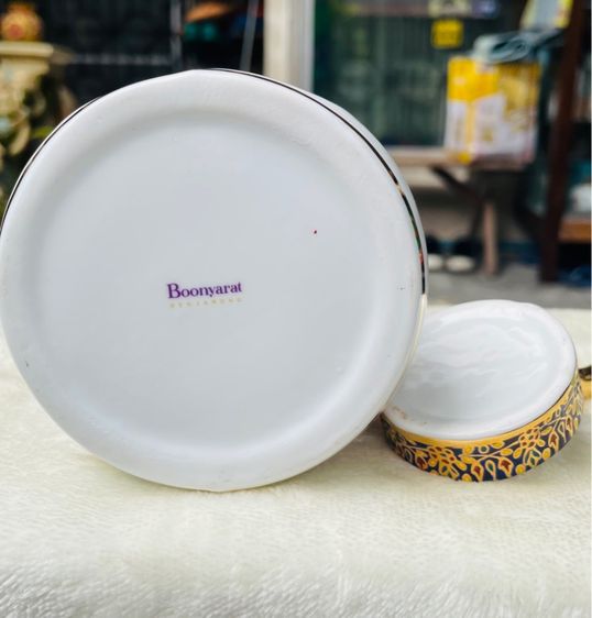 ชุดเตาต้มน้ำมันหอมระเหยเบญจรงค์ Essential Spa Oil Burner Buran Benjarong สร้างบรรยากาศอบอุ่น ผ่อนคลาย รูปที่ 11