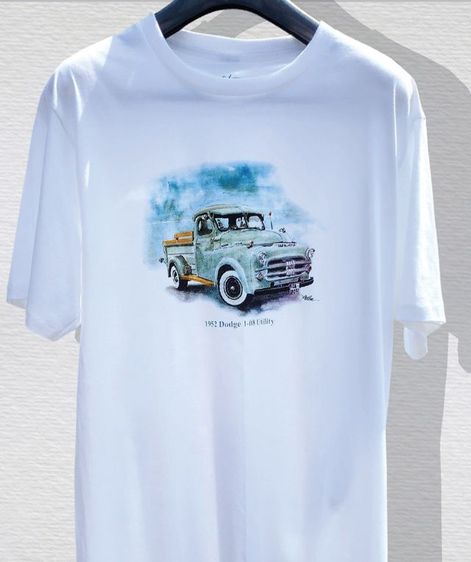 เสื้อยืดสกรีนลายจากภาพวาดสีน้ำ รูปที่ 5