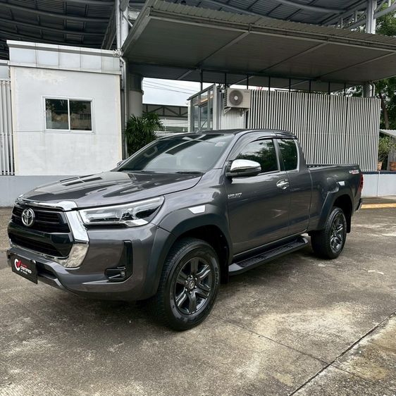Toyota Hilux Revo 2022 2.4 Prerunner Mid Pickup เบนซิน ไม่ติดแก๊ส เกียร์อัตโนมัติ เทา รูปที่ 3