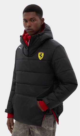 แจ๊คเก็ตกันหนาวขนเป็ด ใส่ได้ 2 ด้าน Puma Scuderia Ferrari F1 2025 Team reversible jacket ของแท้ 💯 รูปที่ 10