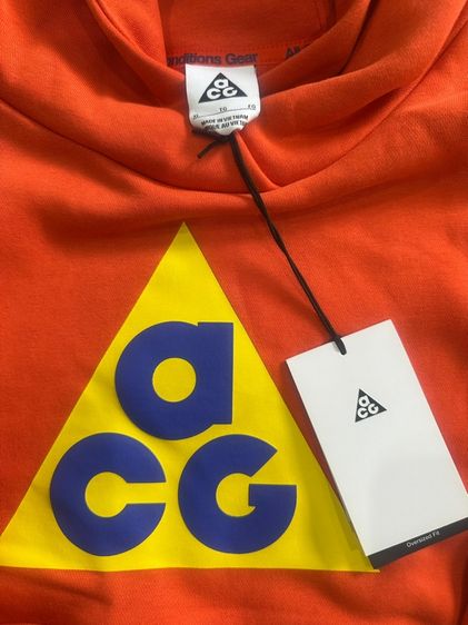ไม่ระบุ XL อื่นๆ สเวตเตอร์ฮู้ดดี้ ACG สีส้ม sweater hoodie NIKE ACG