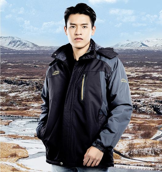 เสื้อโค้ทผู้ชาย หนามาก ของใหม่ มีตำหนินิดหน่อย รูปที่ 4