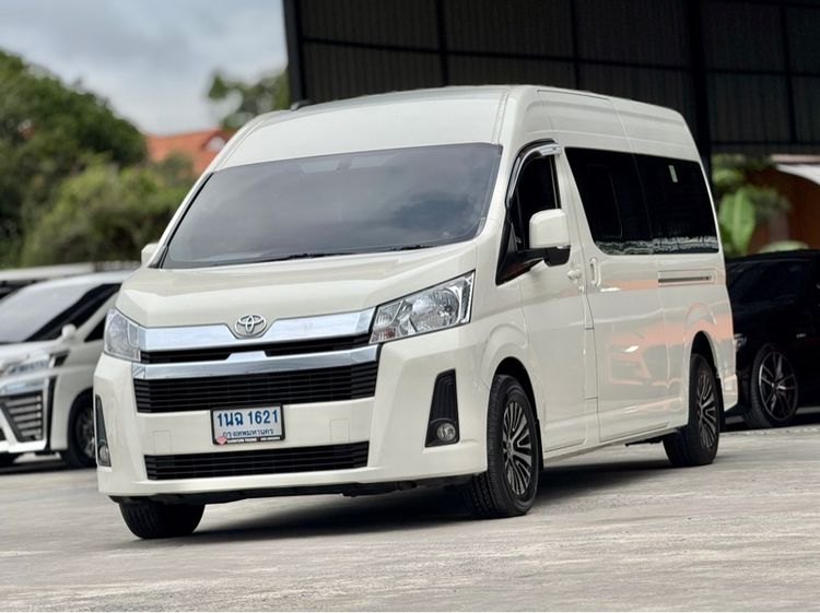 Toyota Commuter 2019 2.8 Van ดีเซล ไม่ติดแก๊ส เกียร์อัตโนมัติ ขาว รูปที่ 3