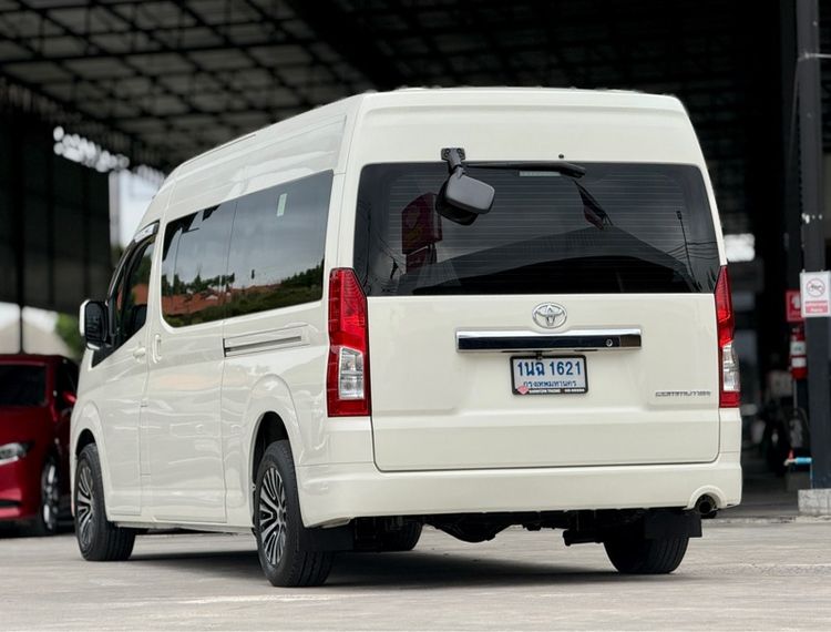 Toyota Commuter 2019 2.8 Van ดีเซล ไม่ติดแก๊ส เกียร์อัตโนมัติ ขาว รูปที่ 4