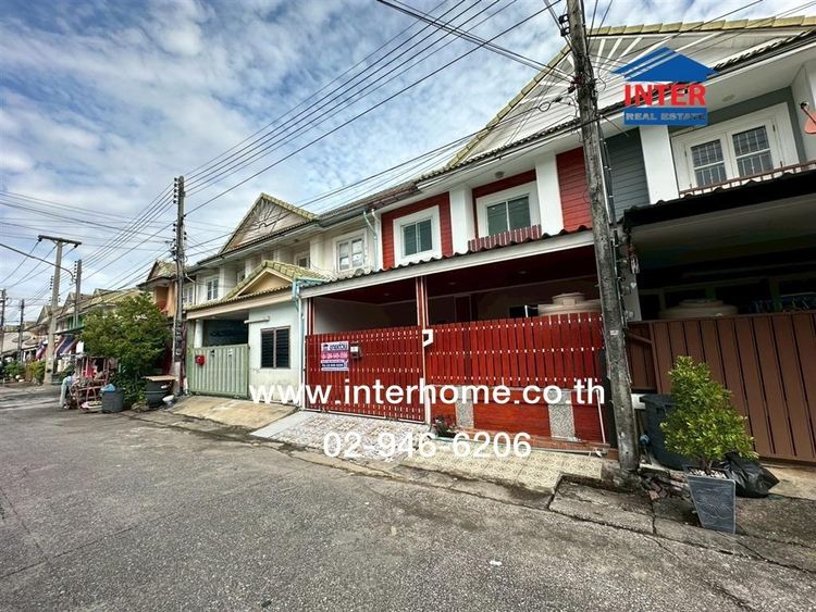 ทาวน์เฮ้าส์ 2 ชั้น 18 ตร.ว. หมู่บ้านพฤกษา20 ลำลูกกาคลอง2 ซอยเสมาฟ้าครามลำลูกกาคลอง2 ถนนลำลูกกา ถนนรังสิต-นครนายก ลำลูกกา ปทุมธานี รูปที่ 2