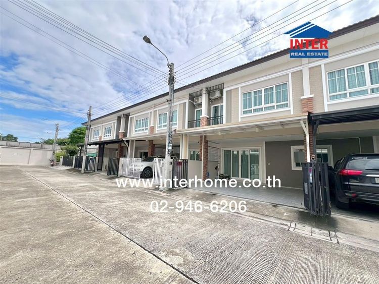 ทาวน์โฮม 2 ชั้น 22.5 ตร.ว. หมู่บ้านเดอะแพสเซจ รามอินทรา-คู้บอน ระหว่างซอยคู้บอน42 และ44 ถนนคู้บอน ถนนรามอินทรา เขตคลองสามวา กรุงเทพมหานคร