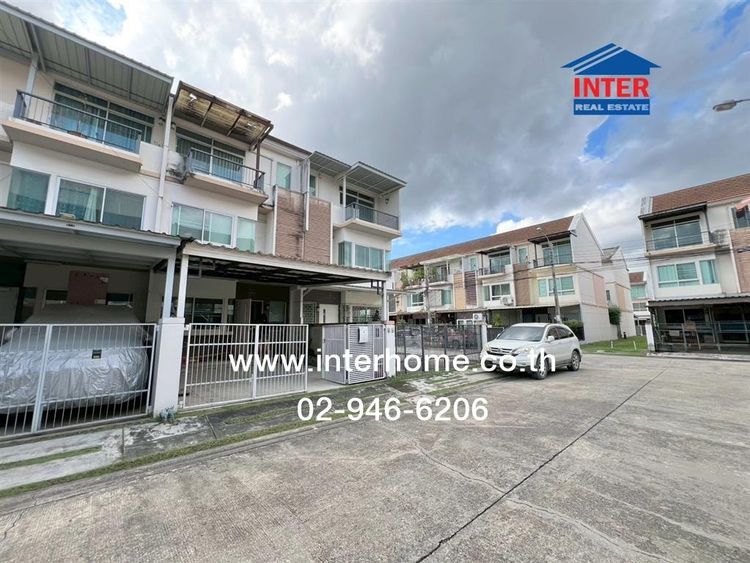 ทาวน์โฮม 3 ชั้น 20.6 ตร.ว. หมู่บ้านบ้านใหม่ รามอินทรา-คู้บอน ซอยคู้บอน28 แยก2 ถนนคู้บอน ถนนรามอินทรา ถนนคู่ขนานกาญจนาภิเษก เขตคันนายาว 