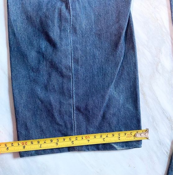 นี้Danim Engineered สีสวยผ้ามืสอง เฟส ออกนิดหน่อย ของดี ผ้ายังเข้ม หล่อๆกางเกงยีนส์มือสอง เอว 30 นิ้ว ปลายขา 8 นิ้ว ต้นขา 10 นิ้ว รูปที่ 11