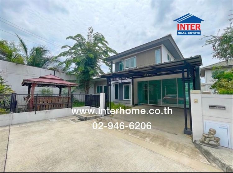 บ้านเดี่ยว 2 ชั้น 62.2 ตร.ว. หมู่บ้านพฤกษ์ลดาเพชรเกษม - พุทธมณฑลสาย4 ติดถนนพุทธสาคร ถนนเพชรเกษม ถนนพุทธมณฑลสาย4 กระทุ่มแบน สมุทรสาคร
