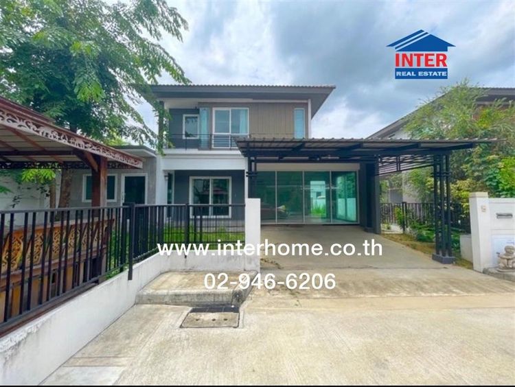 บ้านเดี่ยว 2 ชั้น 62.2 ตร.ว. หมู่บ้านพฤกษ์ลดาเพชรเกษม - พุทธมณฑลสาย4 ติดถนนพุทธสาคร ถนนเพชรเกษม ถนนพุทธมณฑลสาย4 กระทุ่มแบน สมุทรสาคร รูปที่ 2