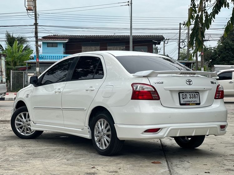 Toyota Vios 2010 1.5 ES Sedan เบนซิน ไม่ติดแก๊ส เกียร์อัตโนมัติ ขาว รูปที่ 2