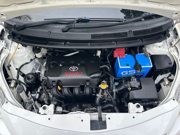 Toyota Vios 2010 1.5 ES Sedan เบนซิน ไม่ติดแก๊ส เกียร์อัตโนมัติ ขาว รูปที่ 4