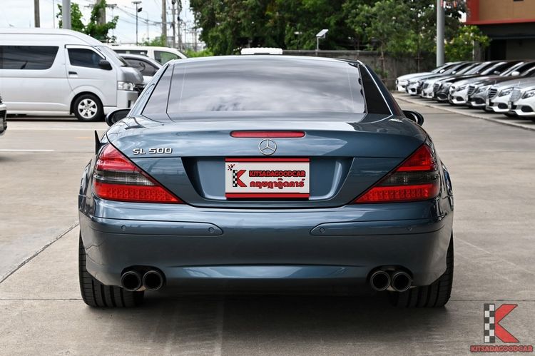 Mercedes-Benz SL-Class 2003 SL500 Sedan เบนซิน ไม่ติดแก๊ส เกียร์อัตโนมัติ เทา รูปที่ 4