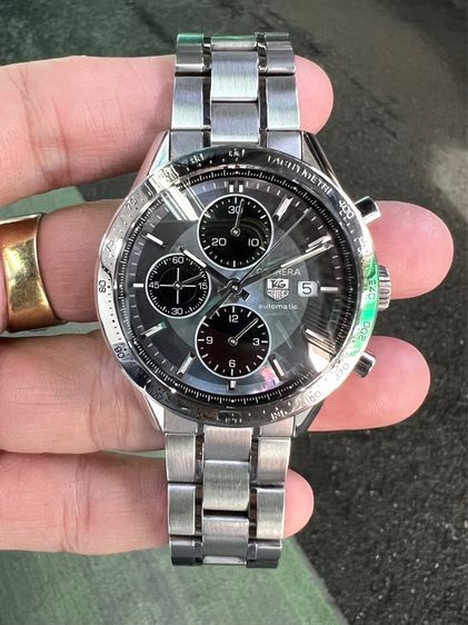 TAG HEUER CARRERA จับเวลา หน้ามุก ออโตเมติก รูปที่ 3