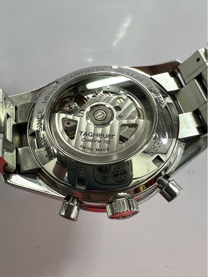 TAG HEUER CARRERA จับเวลา หน้ามุก ออโตเมติก รูปที่ 7