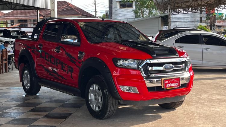 Ford Ranger 2017 2.2 Hi-Rider XLT Pickup ดีเซล ไม่ติดแก๊ส เกียร์อัตโนมัติ แดง รูปที่ 3