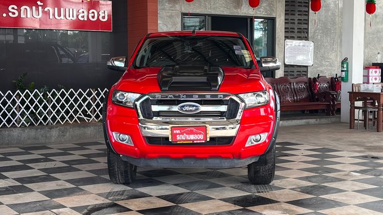 Ford Ranger 2017 2.2 Hi-Rider XLT Pickup ดีเซล ไม่ติดแก๊ส เกียร์อัตโนมัติ แดง รูปที่ 2