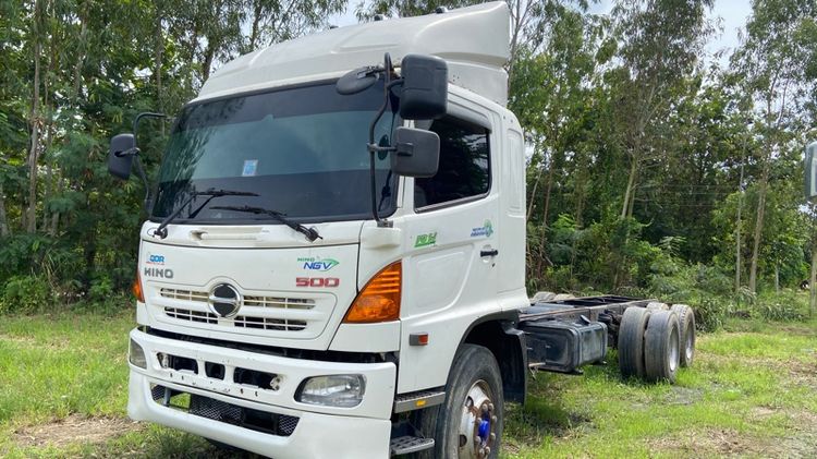 HINO FG1J สิบล้อเพลาเดียวยาว7.50เมตร วางเครื่องใหม่JO8C260แรงเกียร์at รูปที่ 13