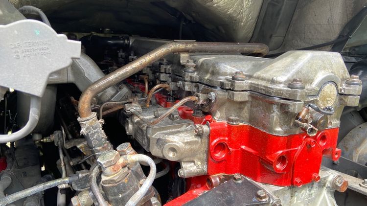 HINO FG1J สิบล้อเพลาเดียวยาว7.50เมตร วางเครื่องใหม่JO8C260แรงเกียร์at รูปที่ 7