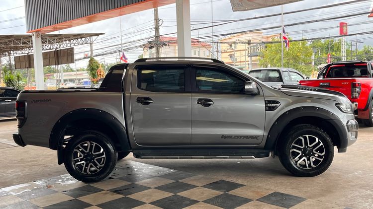 Ford Ranger 2017 2.2 Hi-Rider Wildtrak Pickup ดีเซล ไม่ติดแก๊ส เกียร์อัตโนมัติ บรอนซ์เงิน รูปที่ 4