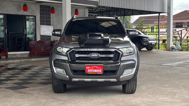 Ford Ranger 2017 2.2 Hi-Rider Wildtrak Pickup ดีเซล ไม่ติดแก๊ส เกียร์อัตโนมัติ บรอนซ์เงิน รูปที่ 2