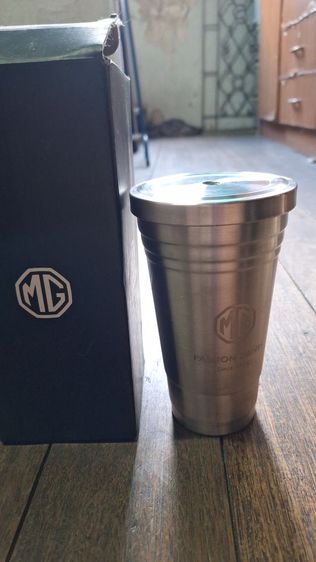 MG แก้วที่ระลึกเปิดโรงงานที่ประเทศไทย 2017 แก้วร้อนเย็น 475 ML.