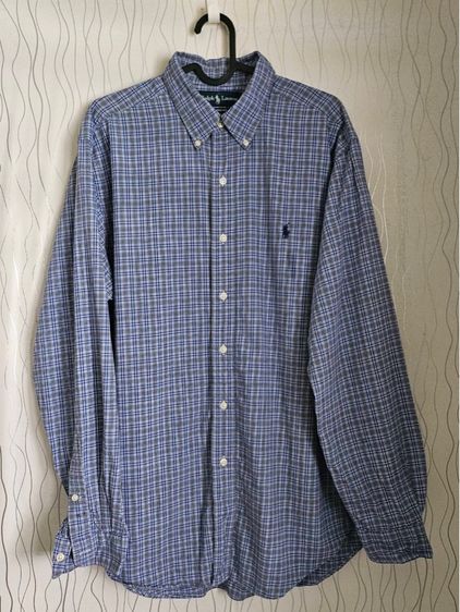 เสื้อเชิ้ต Ralph Lauren ของแท้ มือสองสภาพดี ใส่ทำงานก็หล่อ ใส่เที่ยวก็เท่