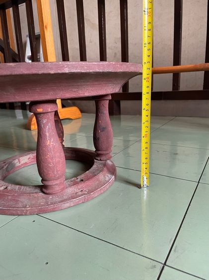 โตกไม้เก่า ขนาด 16 นิ้ว  รูปที่ 4