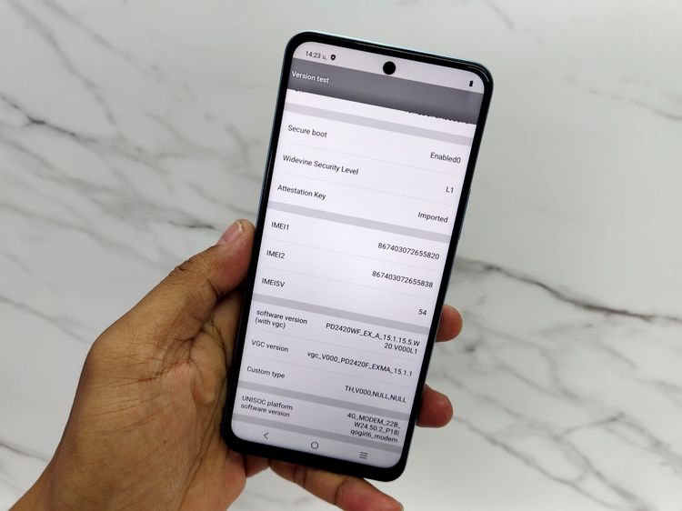 ขาย vivo Y19s 4+64GB สีเขียว มือ2 รูปที่ 3