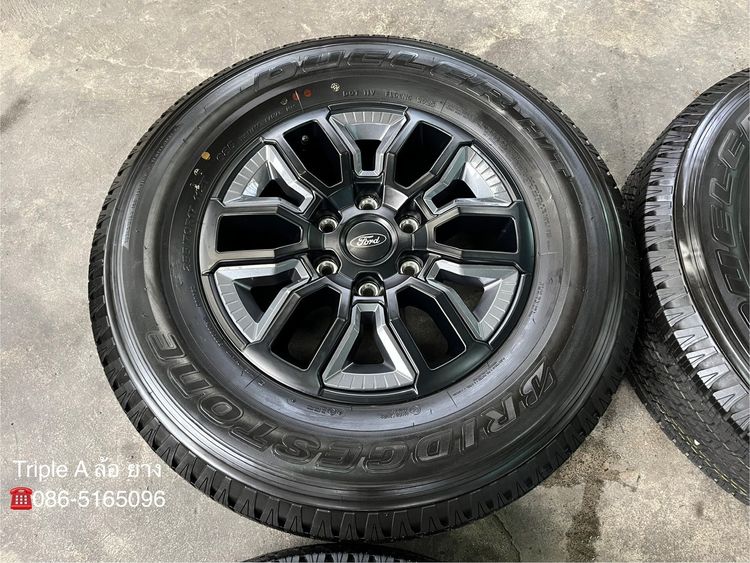 💥ปี 25💥✨ล้อแม็กพร้อมยางใหม่ป้ายแดง✨Ford Ranger XLS รุ่นใหม่ล่าสุด ขอบ 17💖ใหม่กริ๊บ💖 รูปที่ 4